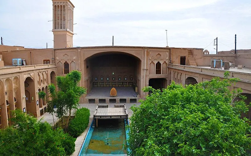 بادگیر خانه سنتی در شهر یزد