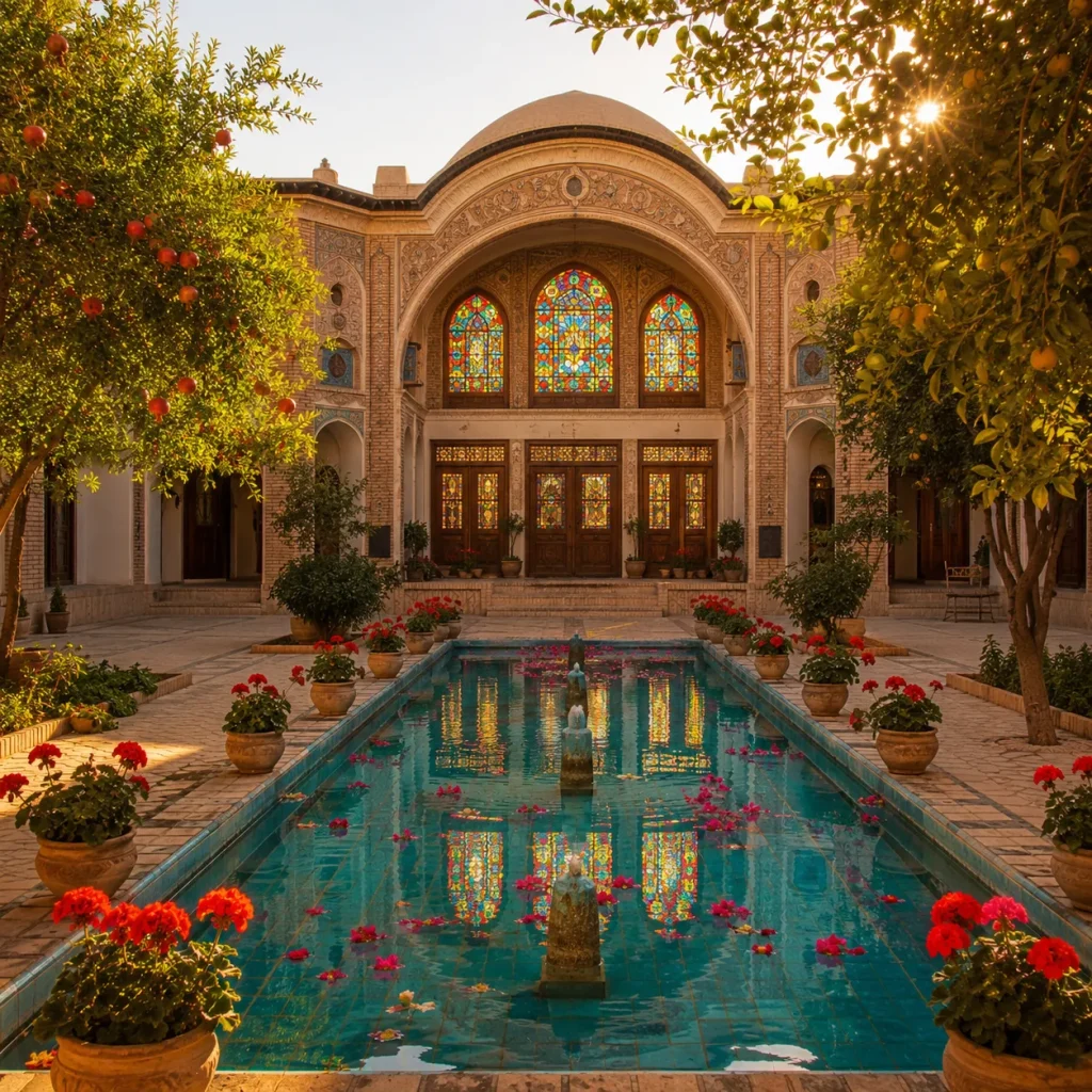 معماری احساسی در خانه سنتی ایرانی